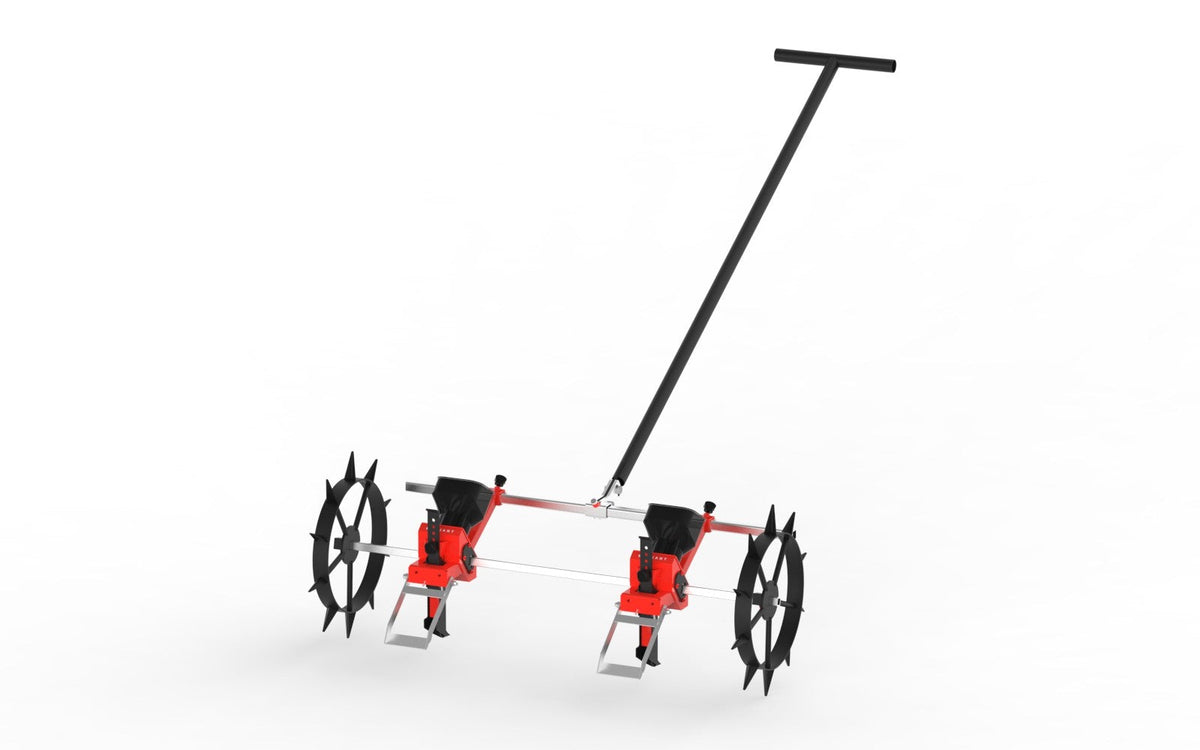 Multi Seeder New 2 Line – Manual Two-Row Seeder