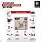 BP-850E| Balwaan Power Weeder Black Bull Diesel (E-Start + Shocker)
