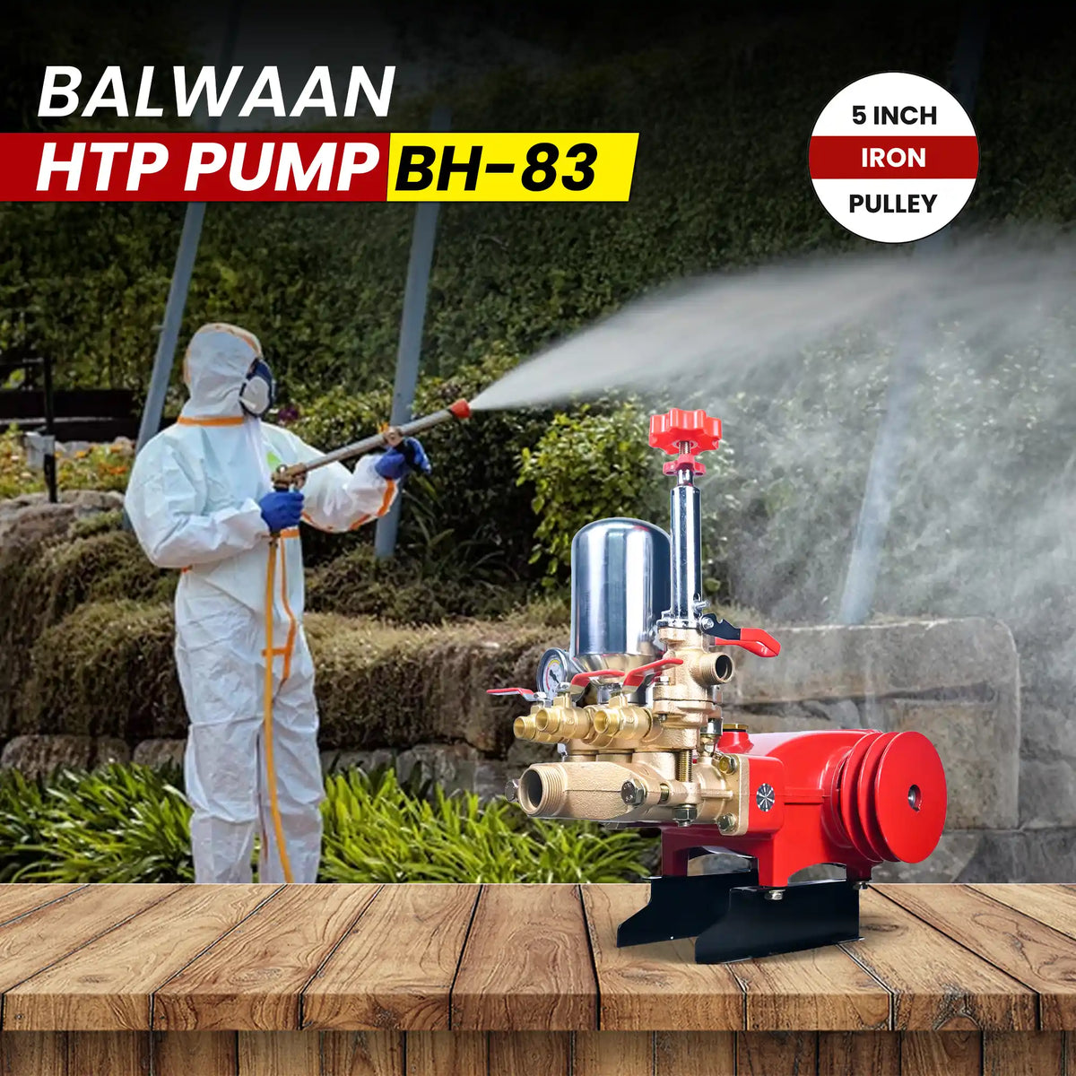 Balwaan HTP pump (2 mouth 1/2 +1 mouth 1/4) BH-83
