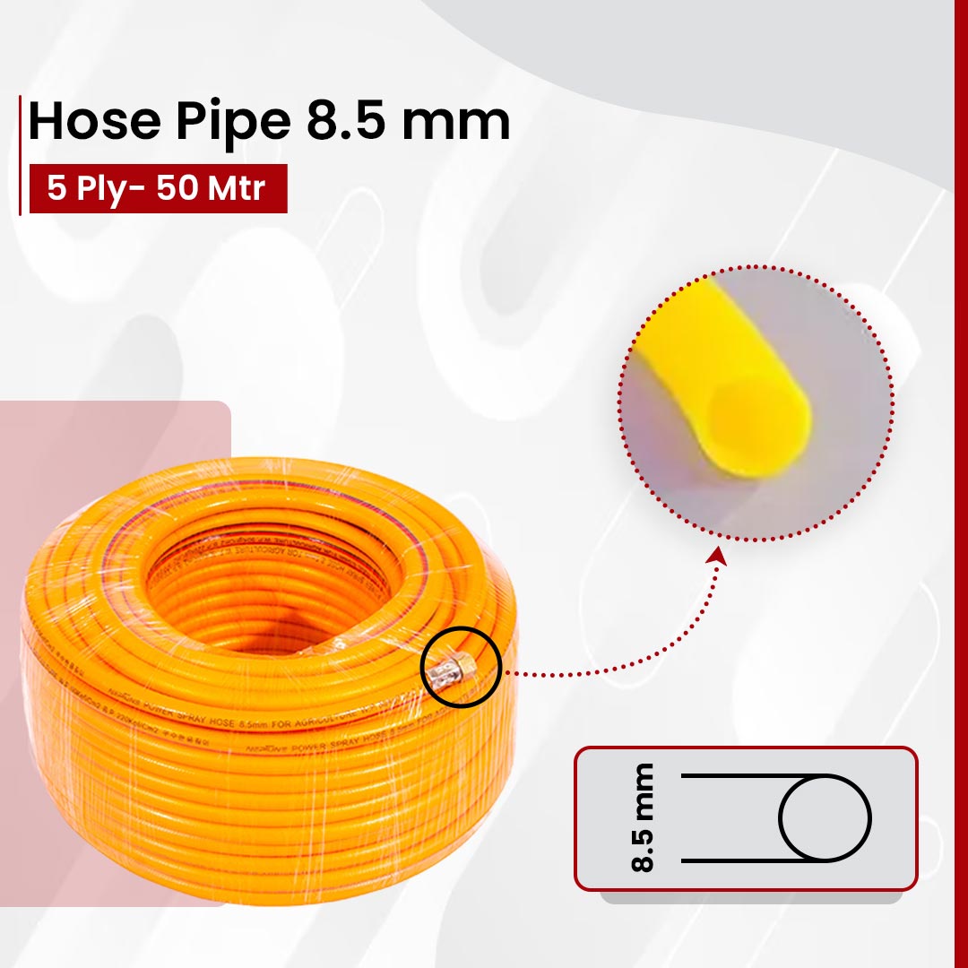 Balwaan 8.5 mm 3-Ply PVC High-Pressure Spray Hose – 50 m - image 2