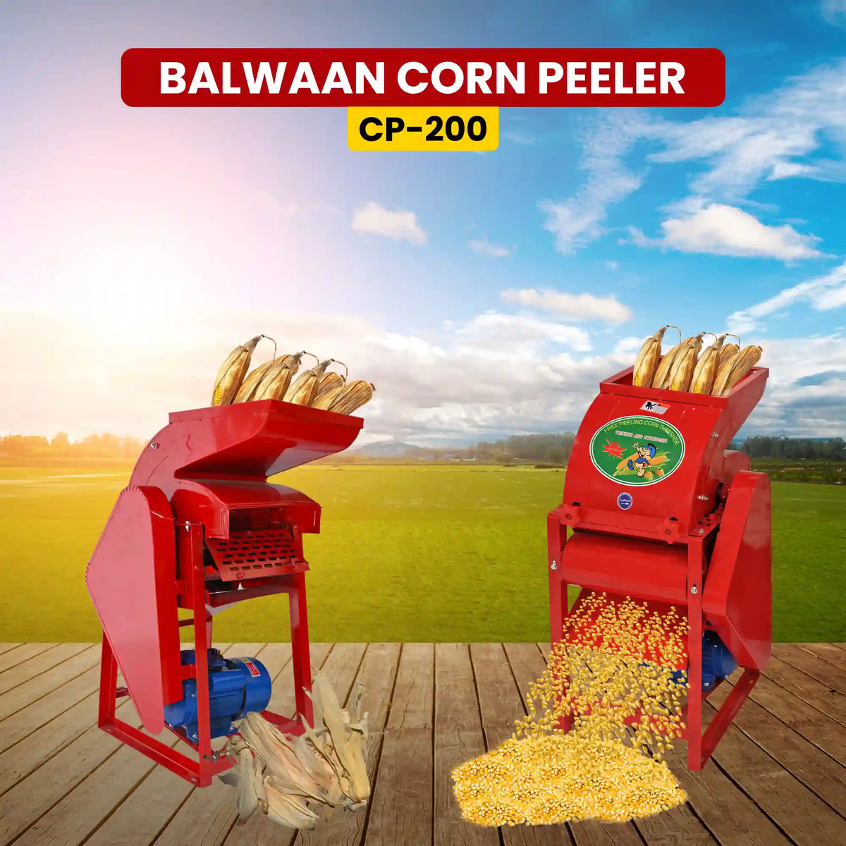 Balwaan Corn Peeler and Thresher CP-200 - image 3