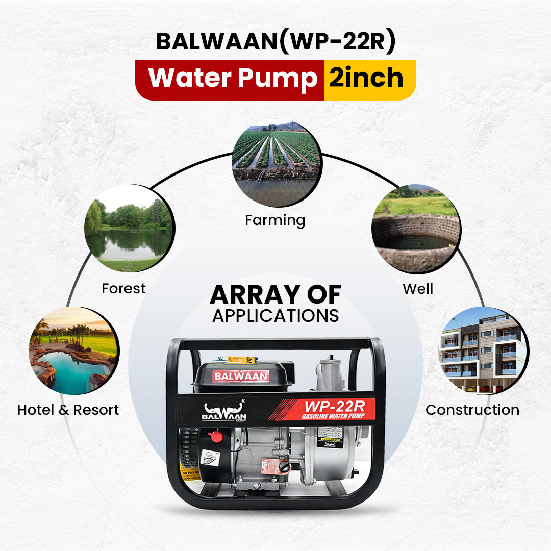 Balwaan Water Pump 2x2 Inch - (Premium) WP-22R - image 5