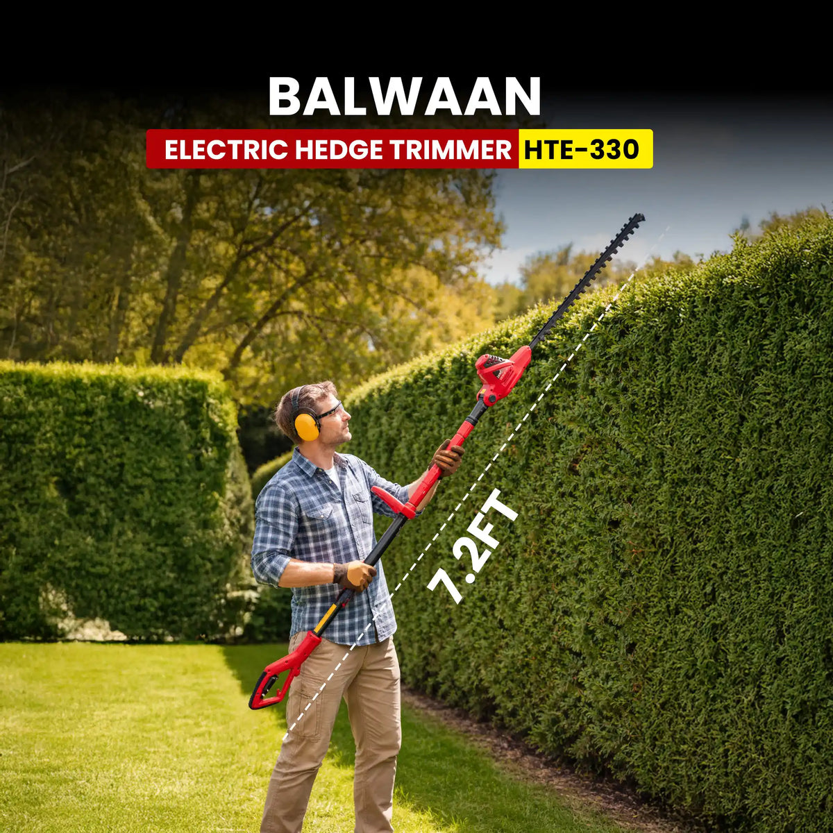 Balwaan Electric Hedge Trimmer HTE-330