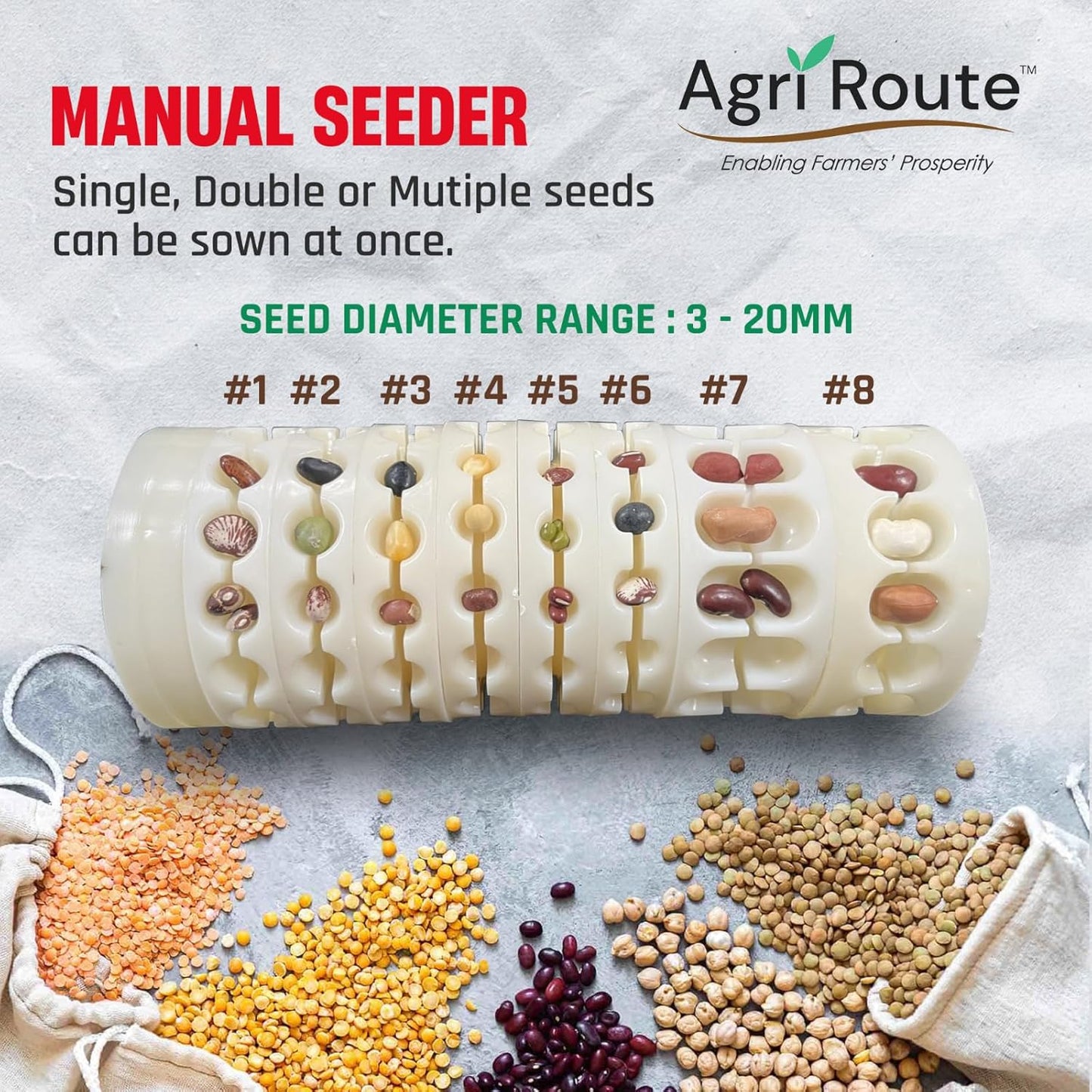 Single Drum Manual Seeder (टोकण यंत्र)