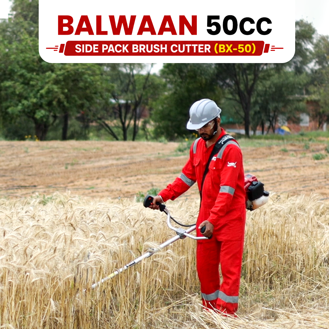 BX-50 Pro|Balwaan Side Pack Brush Cutter Petrol