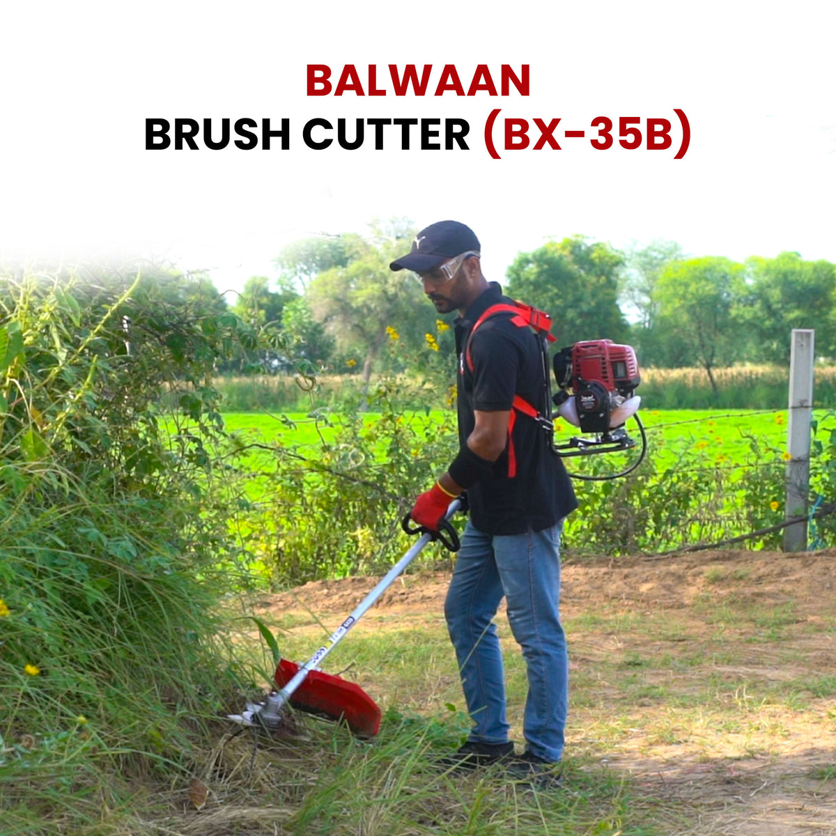 BX-35B|Balwaan Back Pack Brush Cutter Petrol