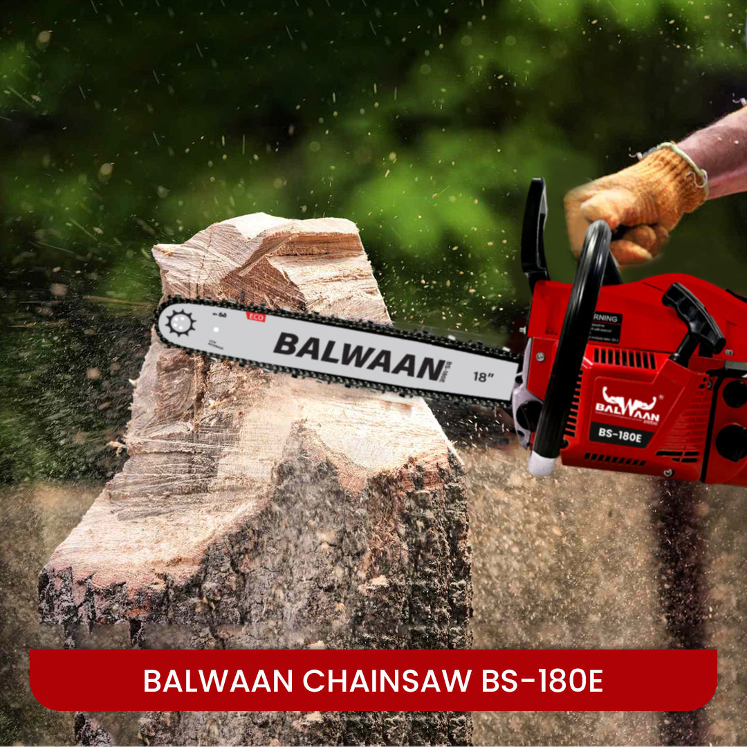 Balwaan BS-180E (ECO) Petrol Chainsaw – 58cc, 18-Inch Guide Bar - image 7