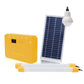 AgniSolar Home Lighting Kit 5 - 8W Solar Panel, LED Bulb & Tubes, 720 Lumens