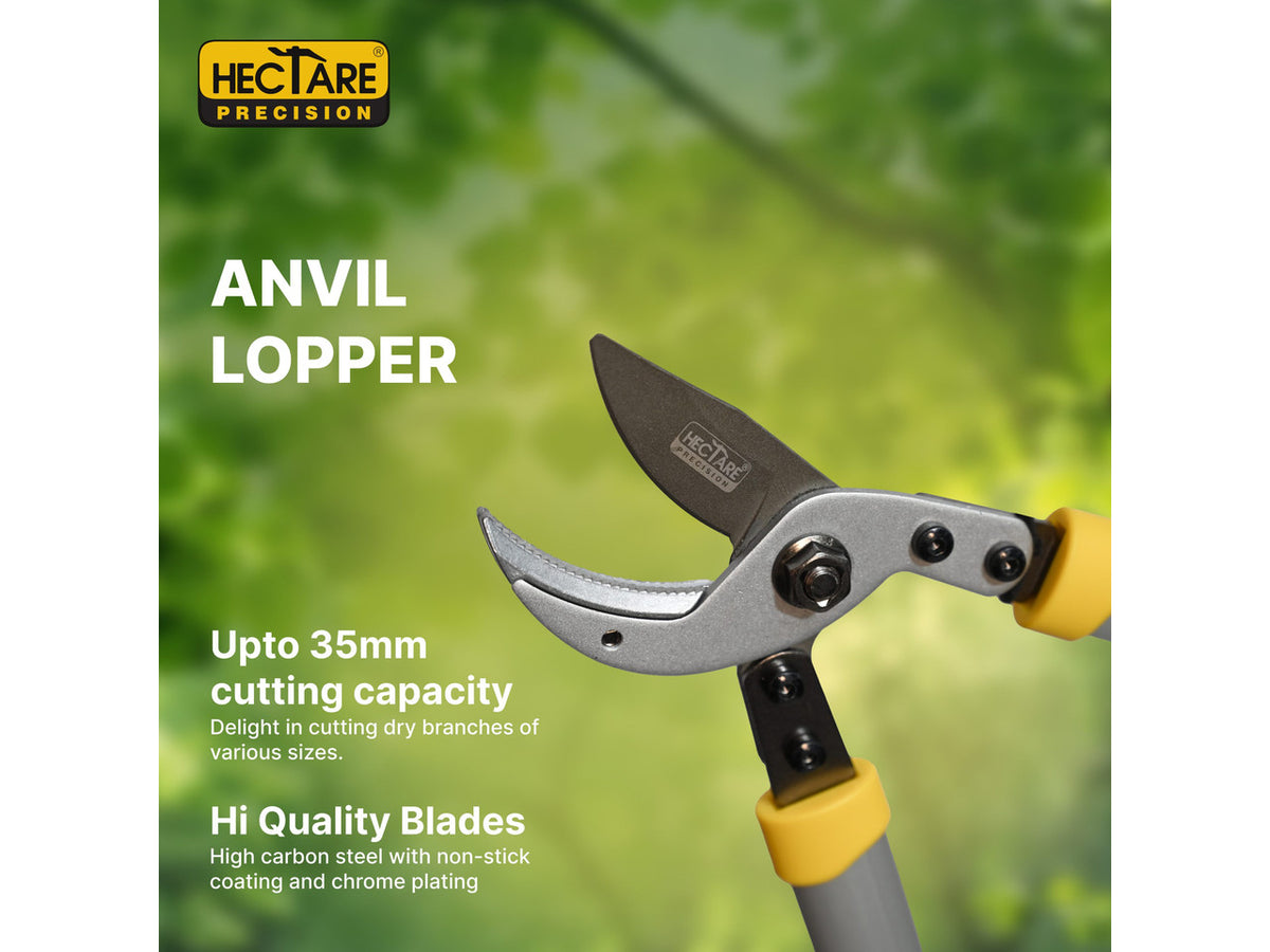 Hectare Precision Anvil Lopper | Up to 35 mm Branch Cutting - image 2