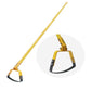 Hectare Heavy-Duty Hand Weeder with 5 Ft FRP Pole and 8-Inch Blade