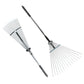 Hectare Precision 15-Tine Stainless Steel Adjustable Garden Rake