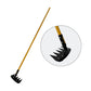 Hectare Heavy-Duty Root Weeder with 5 Ft Pole and 5-Tine Head