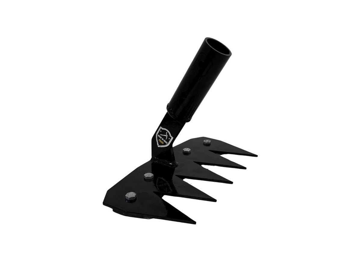 Hectare Heavy-Duty Root Weeder with 5 Ft Pole and 5-Tine Head - image 2