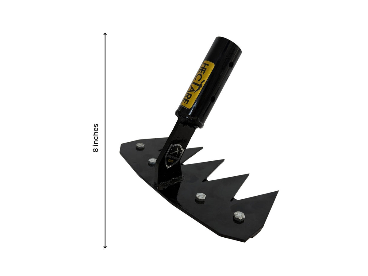 Hectare 4-Tine Root Weeder Head for Agriculture | Without Pole - image 2