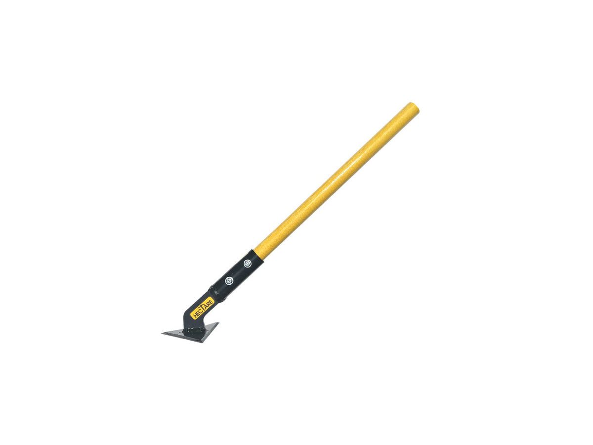 Hectare Scuffle Hoe with 2 Ft Pole for Precision Manual Weeding