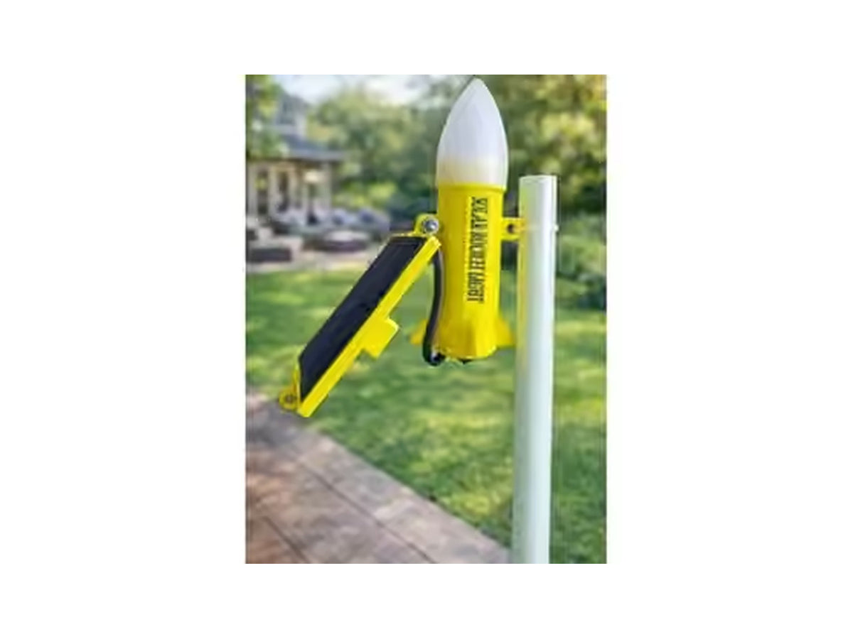Premium Solar Rocket Light for Farms & Outdoor Boundaries | Rechargeable Lithium Battery - image 2