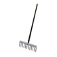 Unison Garden Rake – 10 Teeth With Metal Shaft | 1096-10