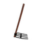 Unison Fork Round Socket With Wood Handle | 1222