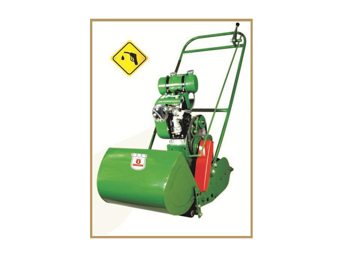 Unison Black Panther 1.5 HP Petrol Roller Lawn Mower | 16" (400 mm)