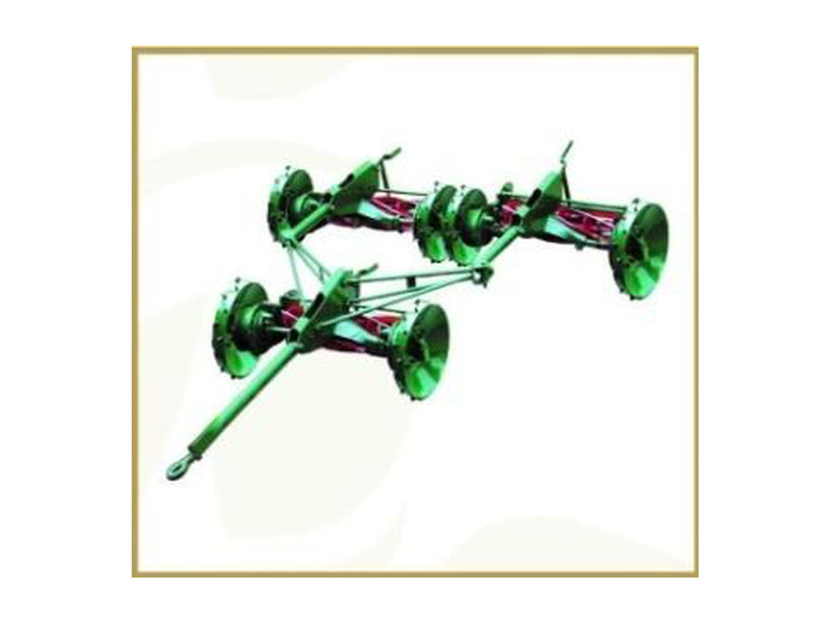 Unison Diamond Steel-Wheel Tractor-Towed Gang Mower | 5 Units 30in Each