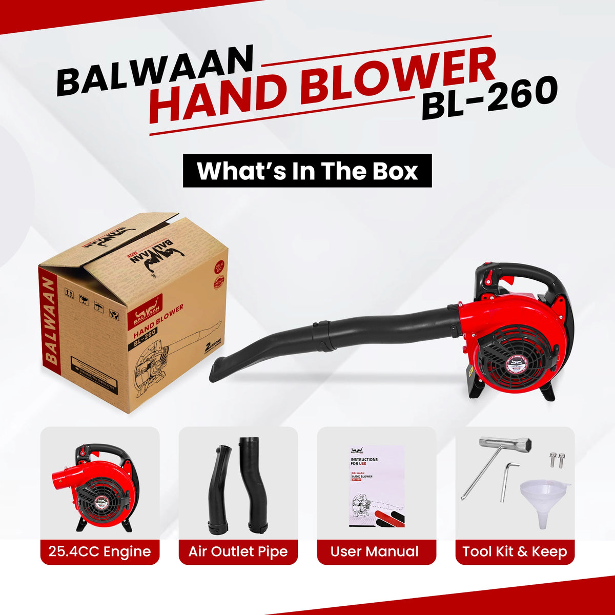 Balwaan Handheld Blower BL-260
