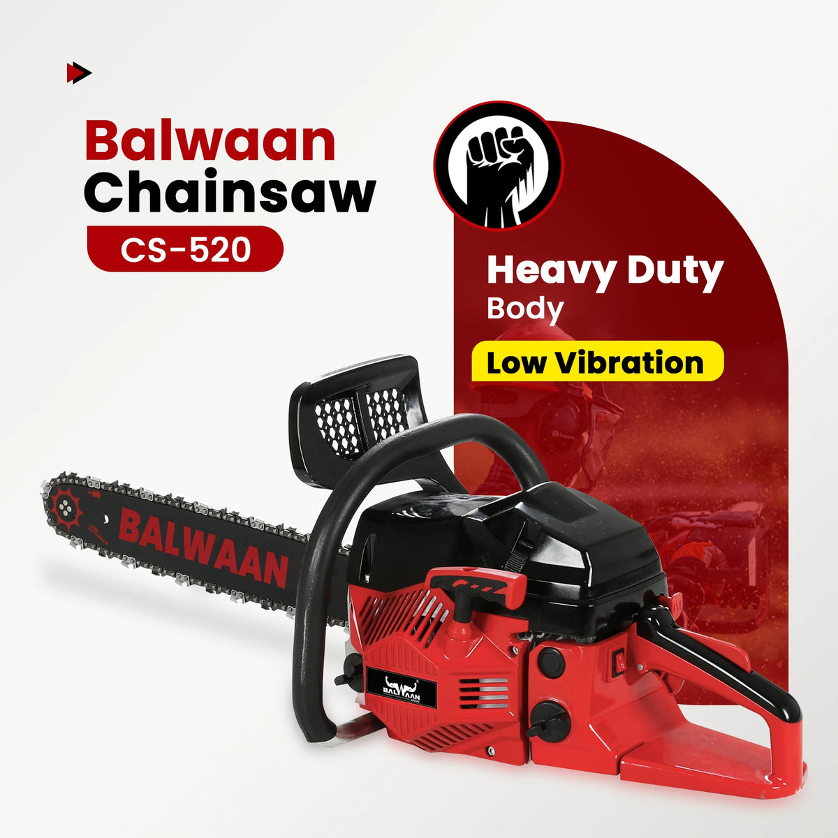 Balwaan Chainsaw 18" CS-520