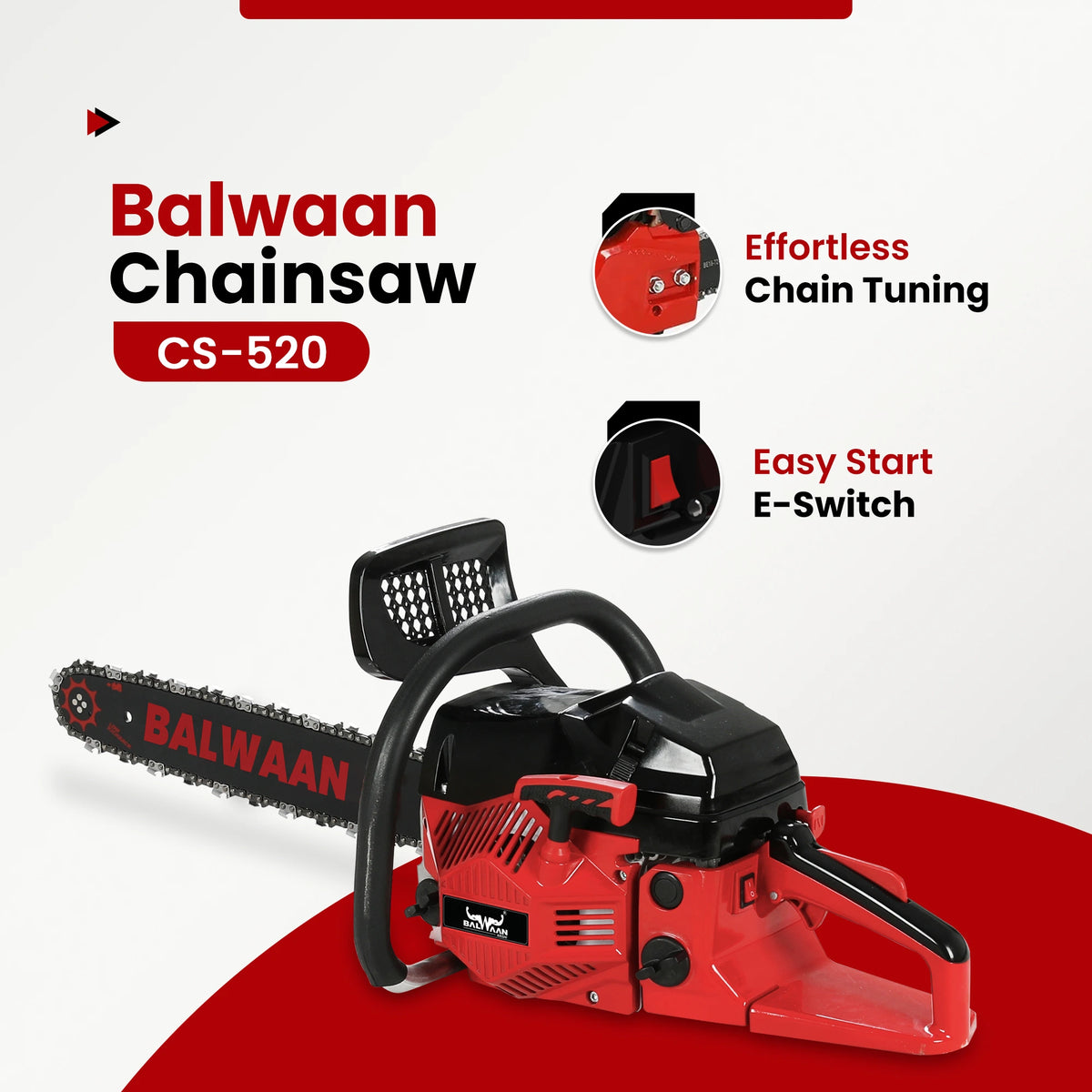 Balwaan Chainsaw 18" CS-520