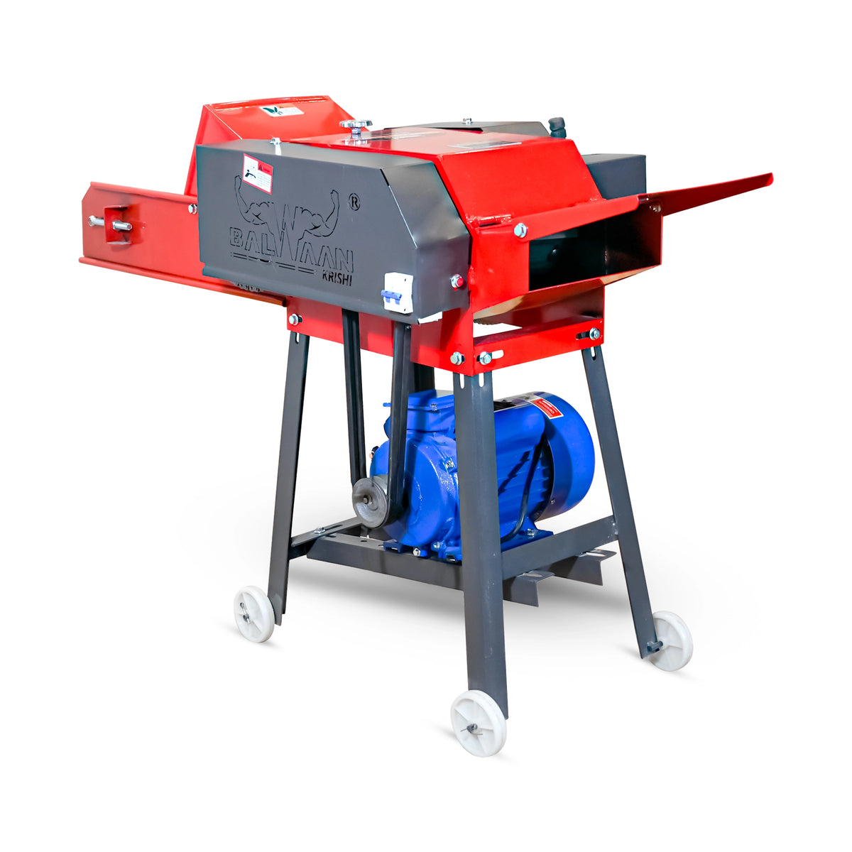 Balwaan Chaff Cutter (With Gear, Motor &Conveyor Belt) CH-320