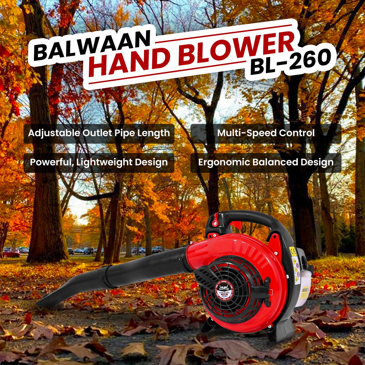 Balwaan Handheld Blower BL-260