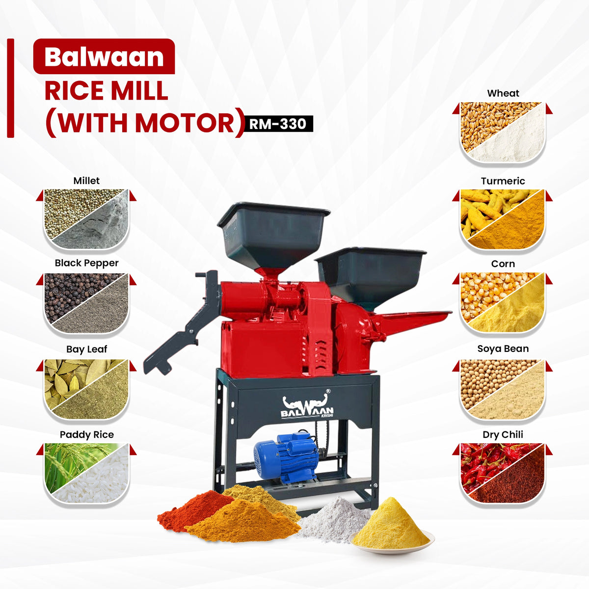 Balwaan Rice Mill Combine RM-330 - image 3
