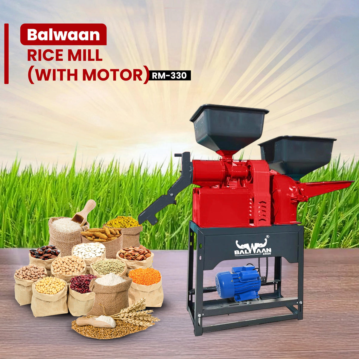 Balwaan Rice Mill Combine RM-330 - image 5