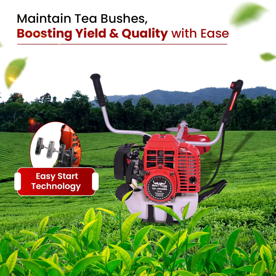 Balwaan Side Pack Brush Cutter cum Tea Pruner Petrol TP-45