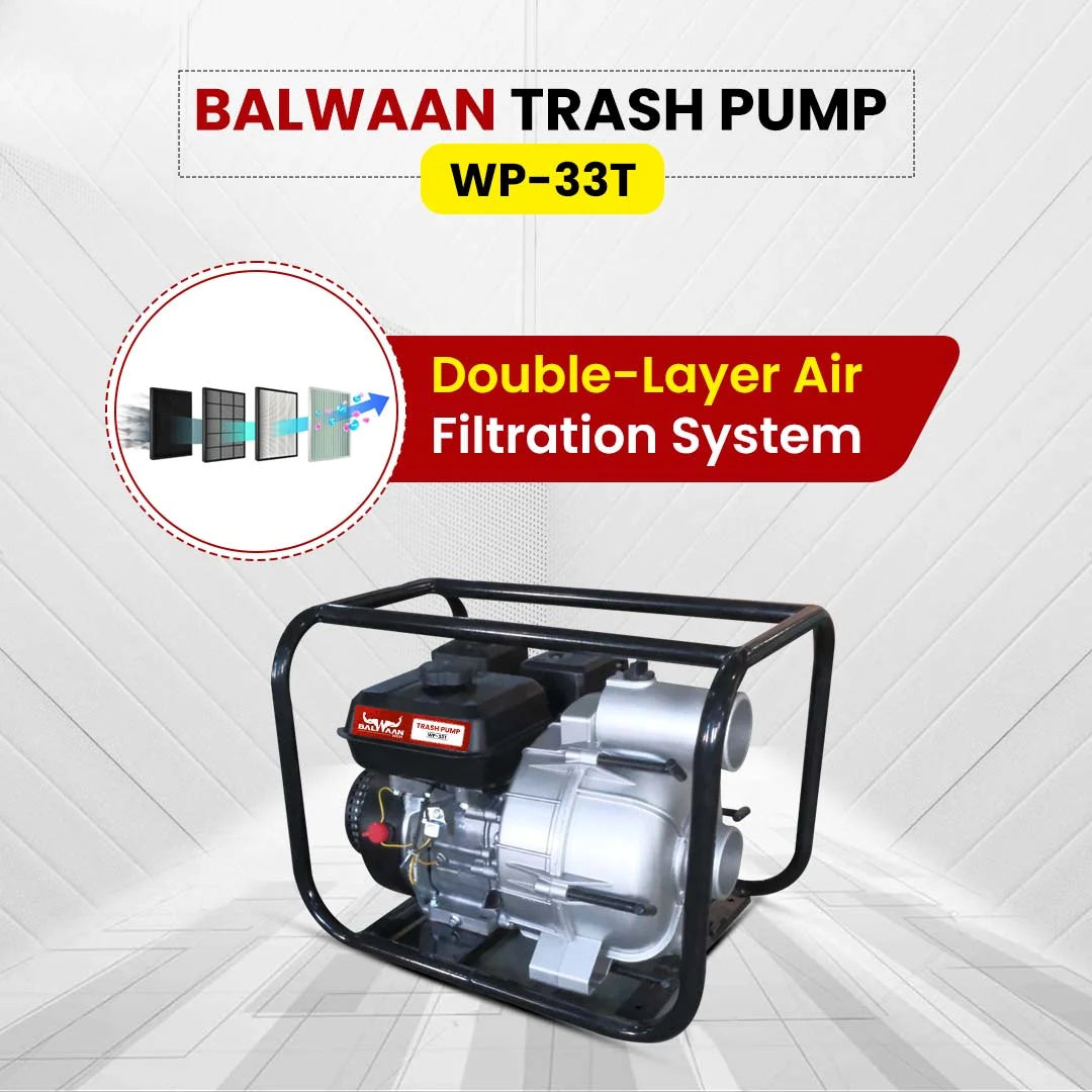 Balwaan Trash Pump 3x3 inch WP-33T - image 4