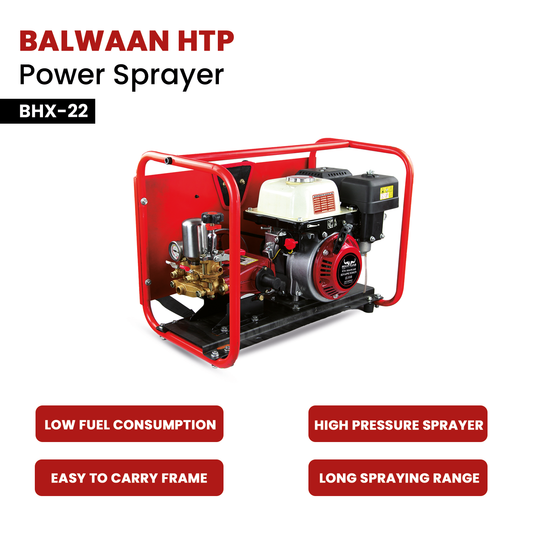 Balwaan BHX-22 HTP Sprayer with 80cc BX 80 Engine