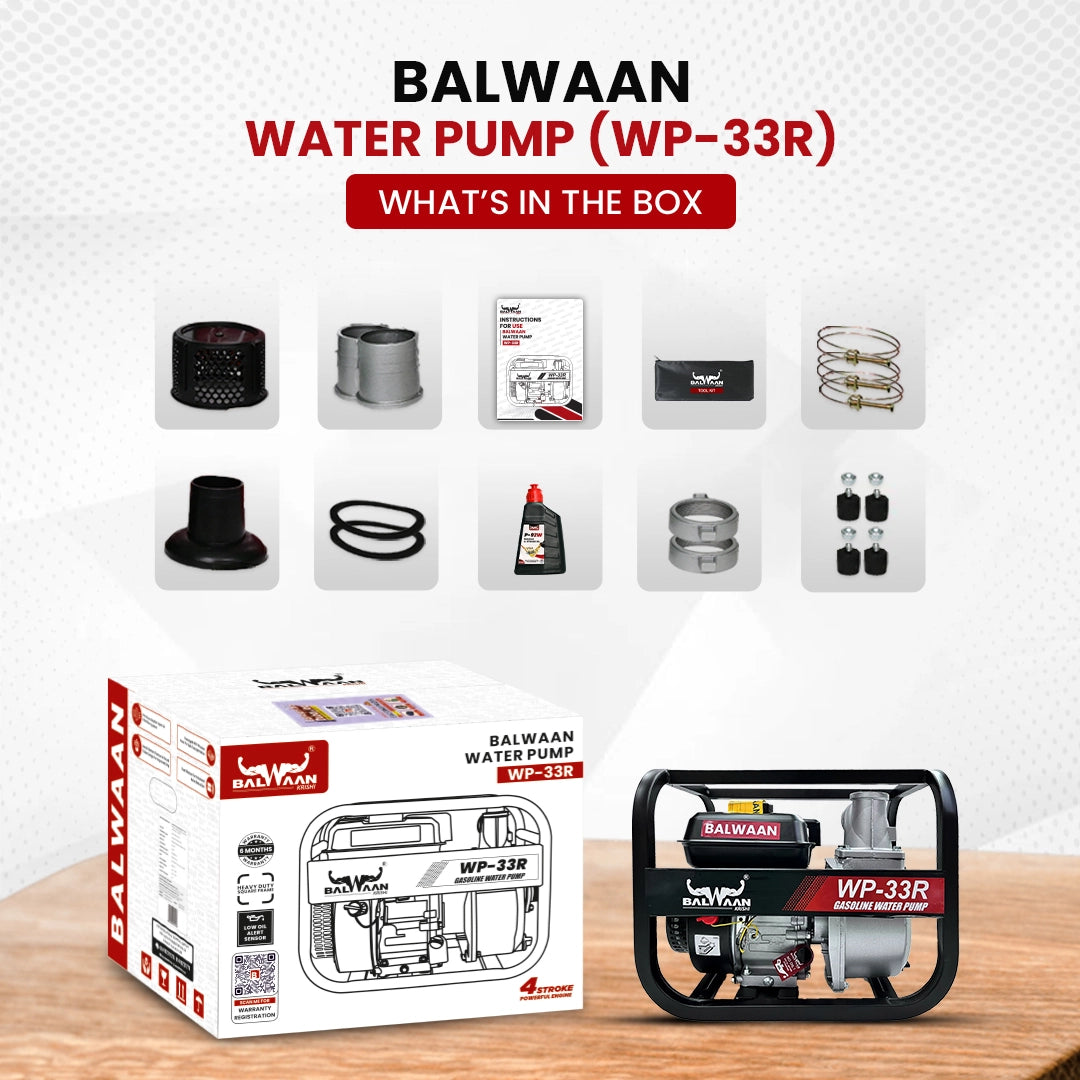 Balwaan Water Pump 3X3 Inch - (Premium) WP-33R - image 5