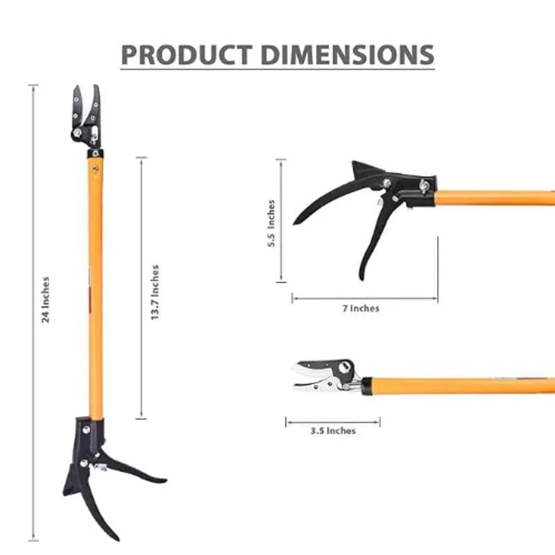 Falcon FPLR-26 Premium Long Reach Cut & Hold Pruner – 1760 mm, 10 mm Cut - image 3