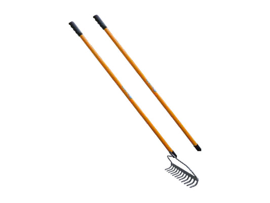 Falcon Garden Bow Rake, 12 Teeth, With Steel Handle And Grip | FBRH-0121