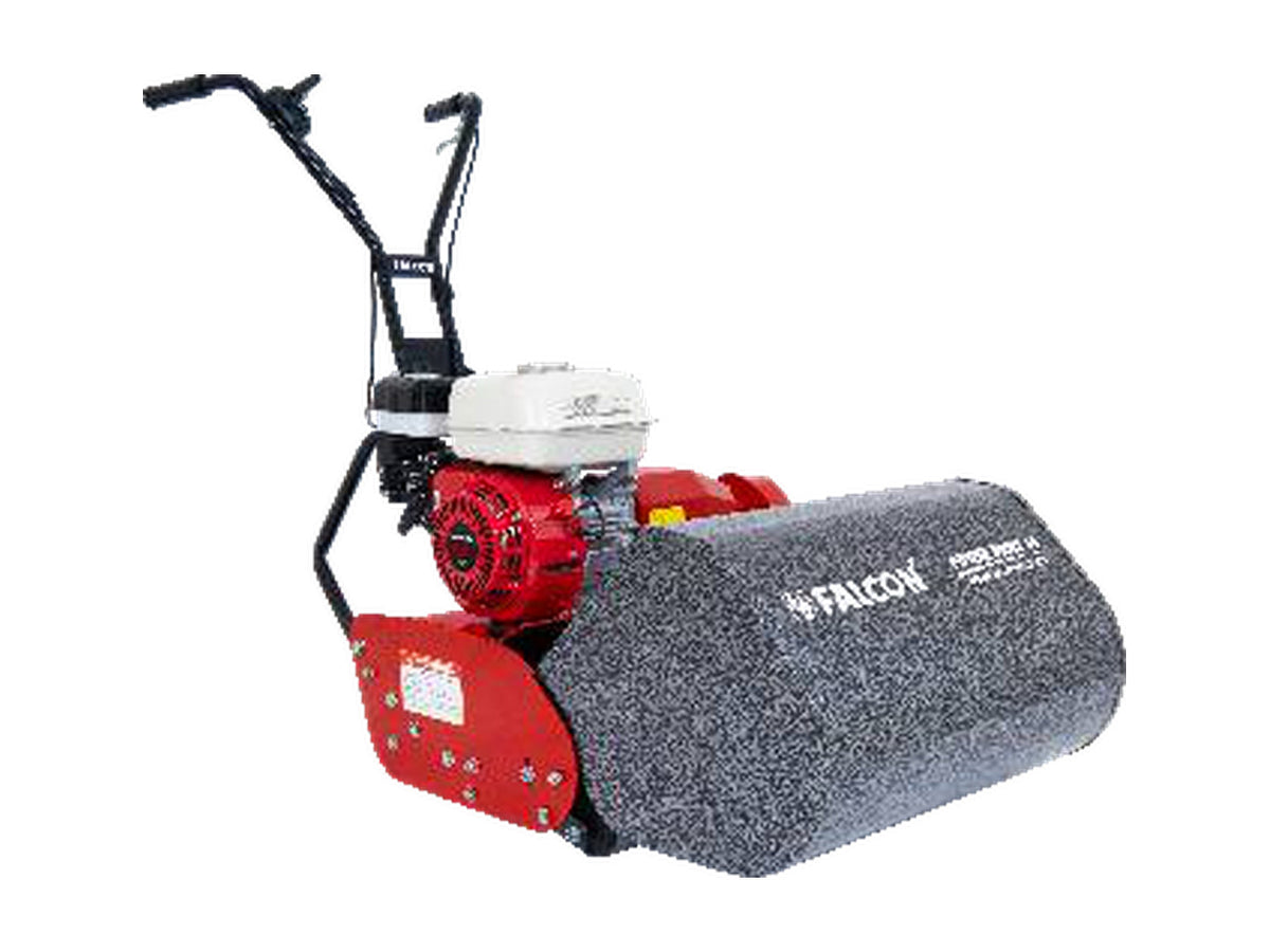 Falcon Premium Self-Propelled Cylindrical Lawn Mower, Honda GX160, 20in | Power Drive-56