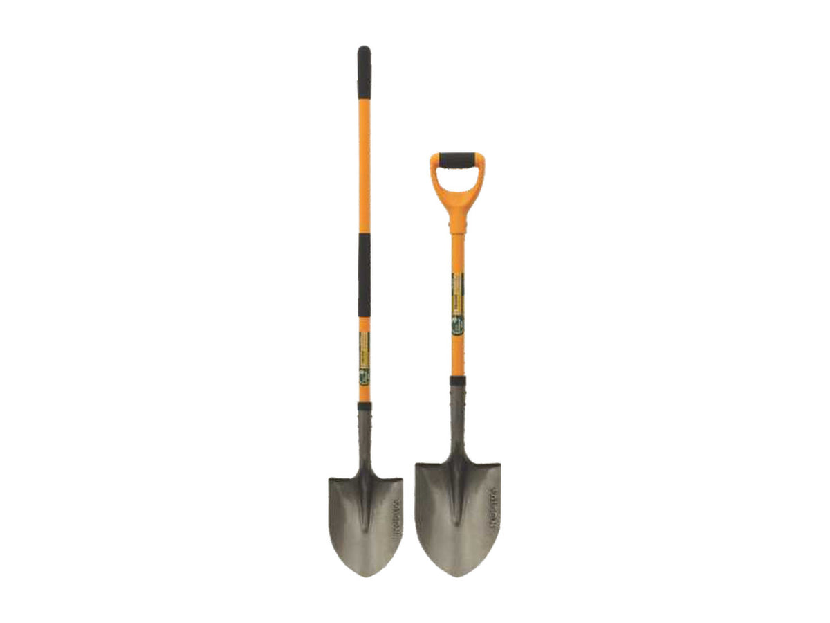 Falcon Garden Shovel With Round Head Fibre Glass Handle With | FRS-3002