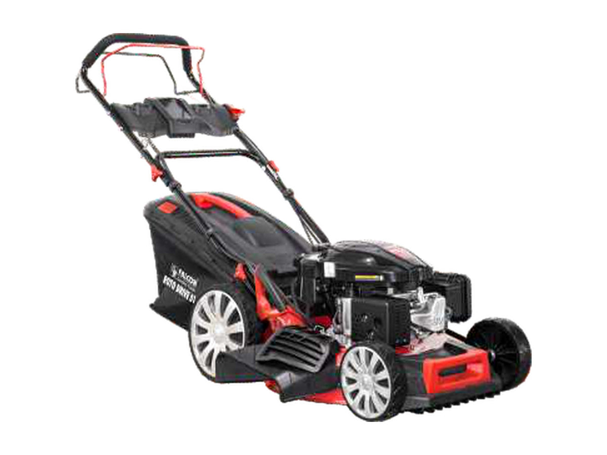 Falcon Rotary Lawn Mower Self Start & Self Propelled (Petrol Engine Operated) | Roto Drive-51 e