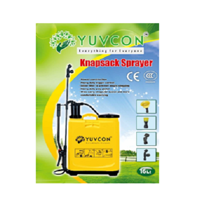 Yuvcon knapsack manual operated sprayer 16L Tank