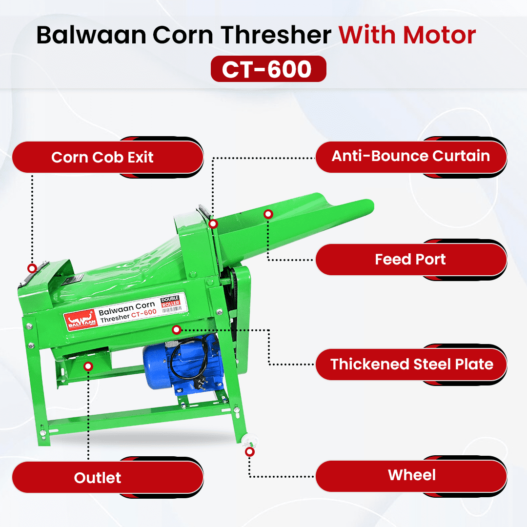 Balwaan Corn Thresher Double Roller CT-600 - image 2