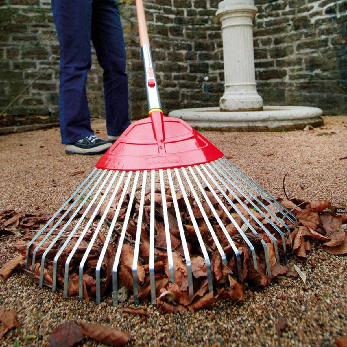 WOLF-Garten UF-M Lawn Rake — 50cm (Multi-Star Head) - image 4