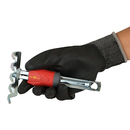 WOLF-Garten LJ-M Mini Rake — 8cm (Multi-Star Head) - image 4