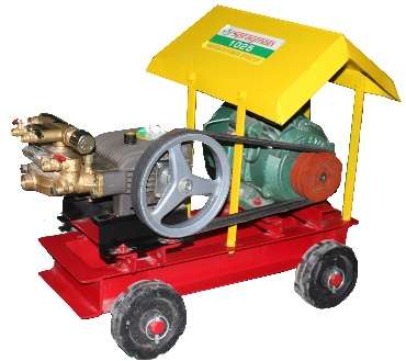 Sprayman PT-1145 Trolley Washer - 1 HP Crompton Motor & HTP 45A Pump
