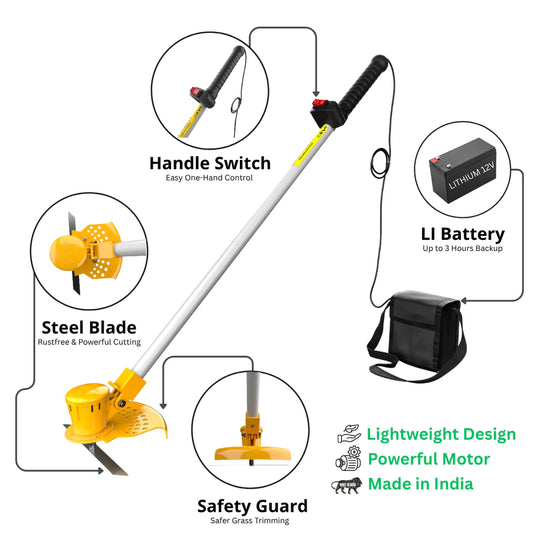Grass Cutting and Pruning Machine