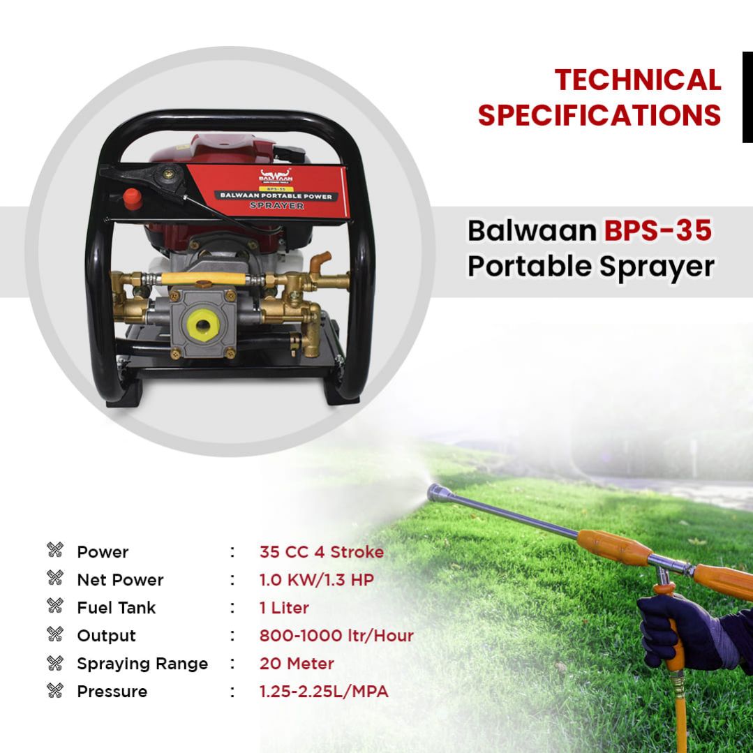 Balwaan Portable Sprayer BPS-35 - image 3