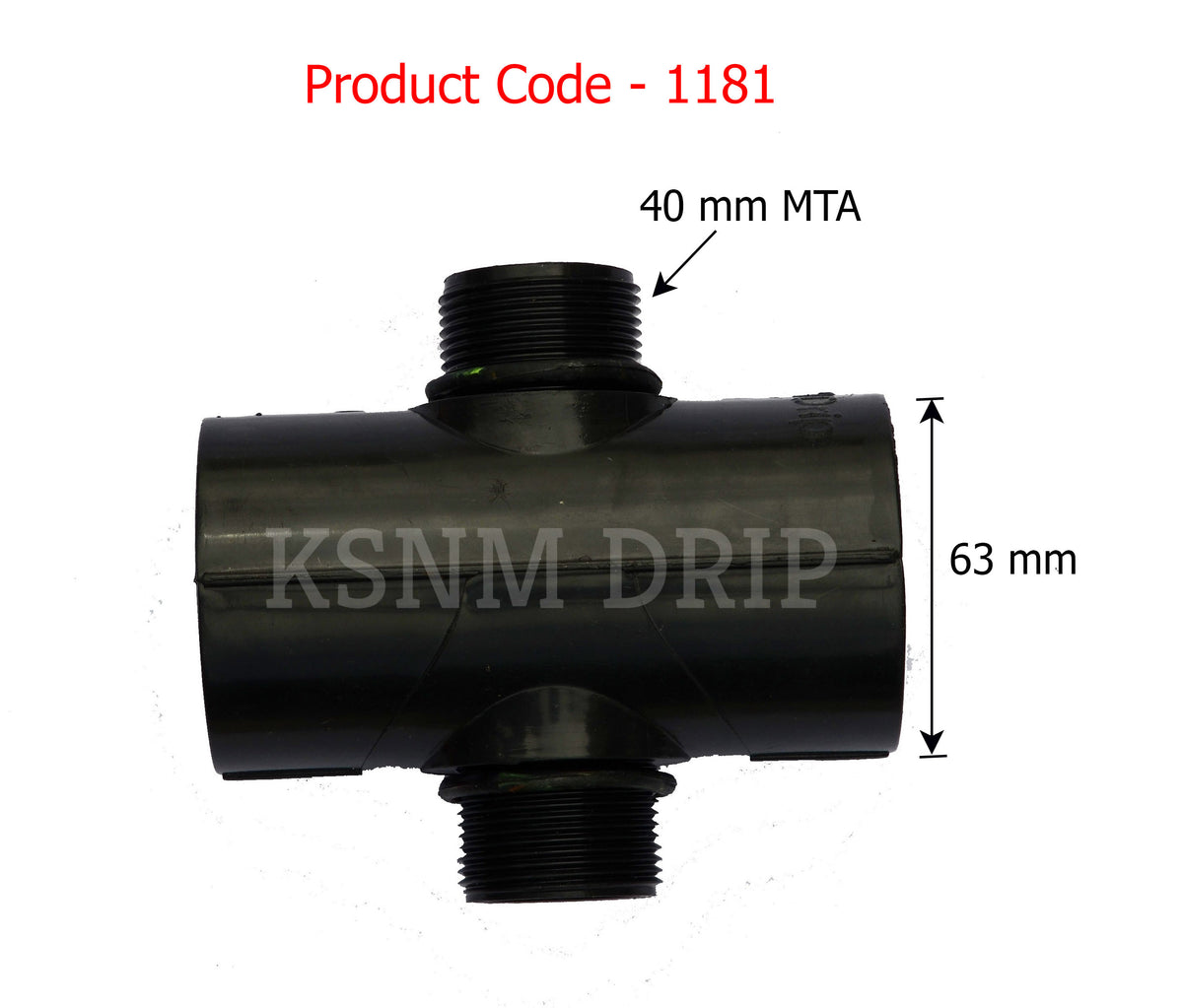 KSNM 4 Way Coupler | 63 mm | MTA 40 mm