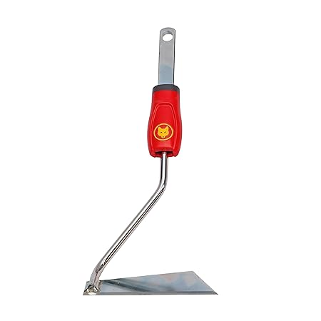 Swoe-Style Push-Pull Weeding Hoe — 12cm, Soft-Grip Handle - image 2