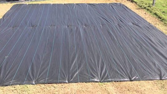 Black Weed Barrier Mat